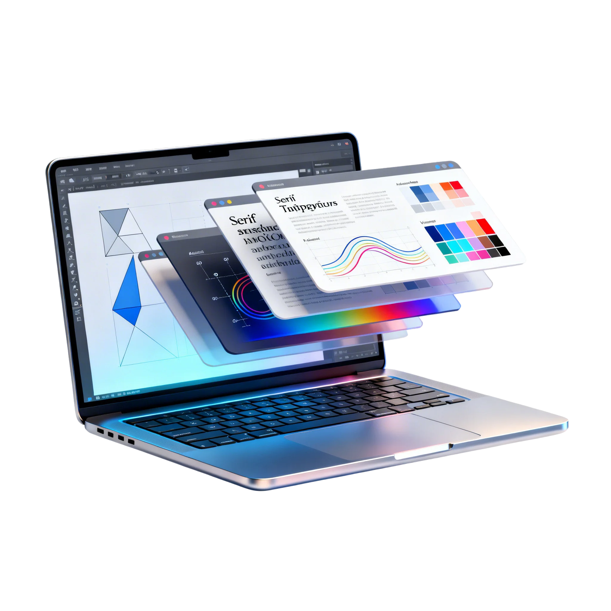 3D illustration representing design services by SKIVENTURES
