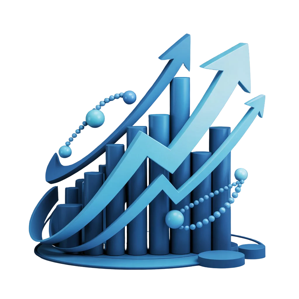 3D illustration representing marketing services by SKIVENTURES
