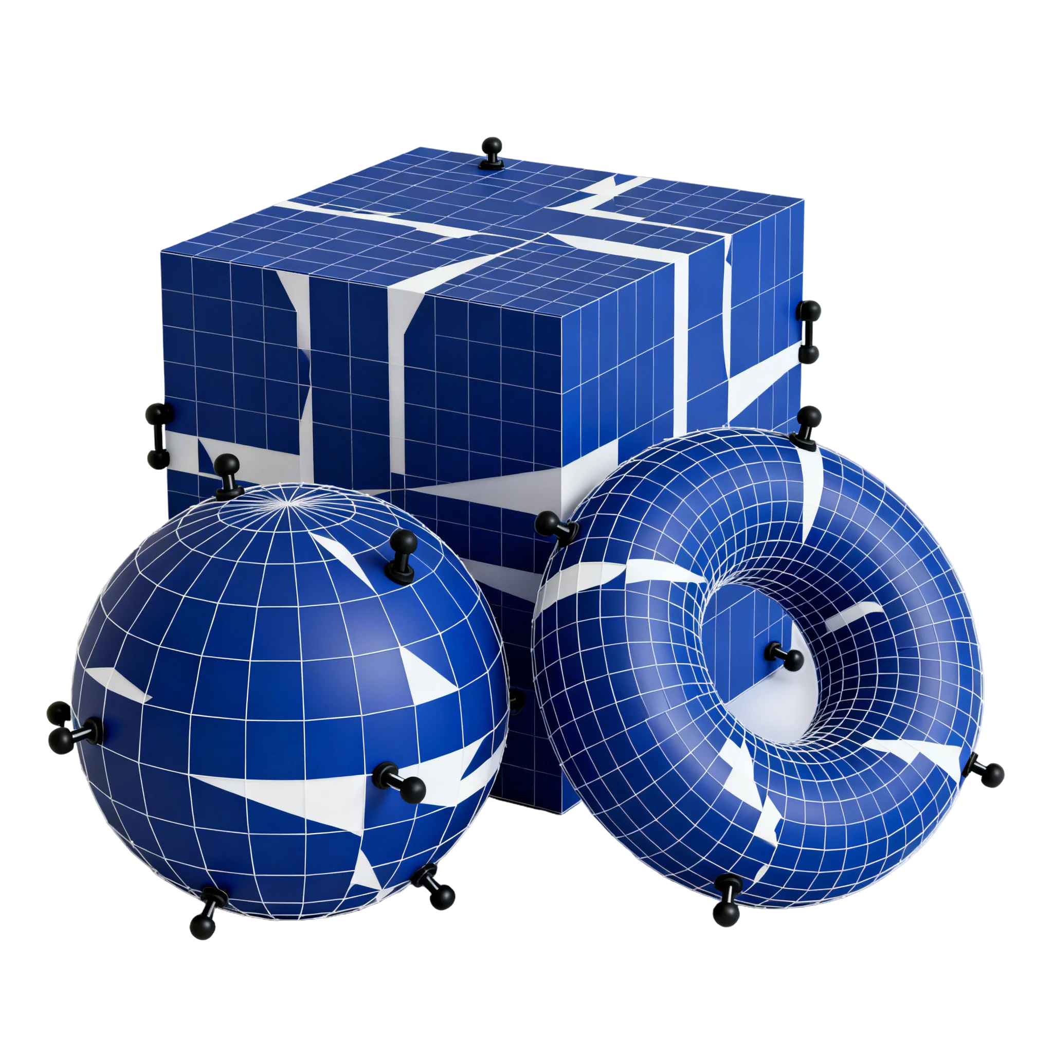 3D illustration representing modeling services by SKIVENTURES